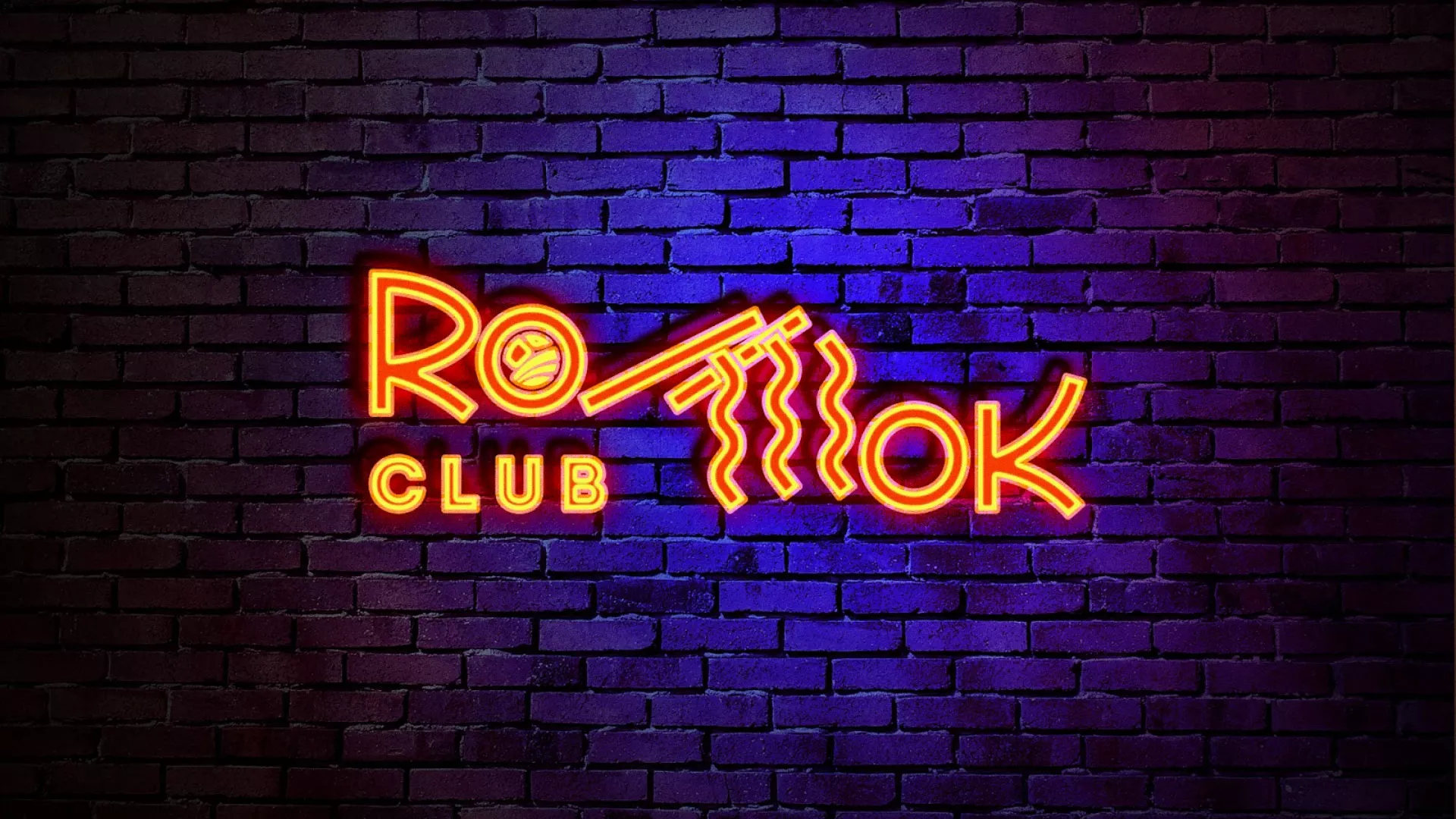 Разработка интерьерной вывески суши-бара «Roll Wok Club» в Духовщине